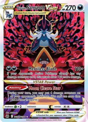 Hisuian Samurott VSTAR - GG52/GG70: Crown Zenith Galarian Gallery