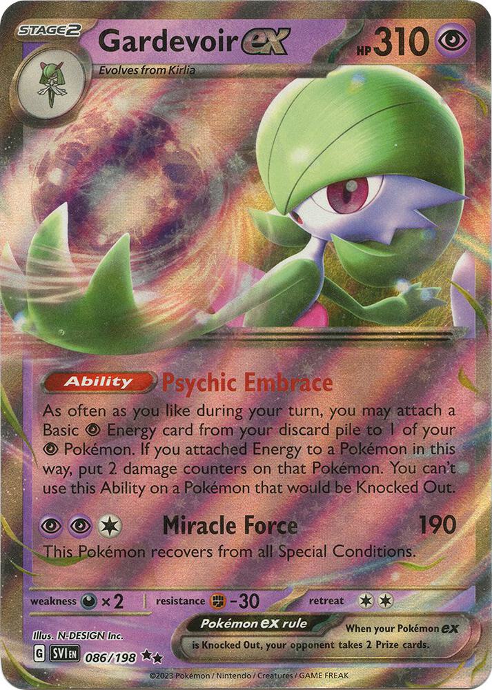 Gardevoir ex - 086/198: Scarlet & Violet Base Set