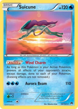 Suicune - 30/122: XY - BREAKpoint