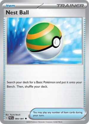 Nest Ball - 084/091: Paldean Fates