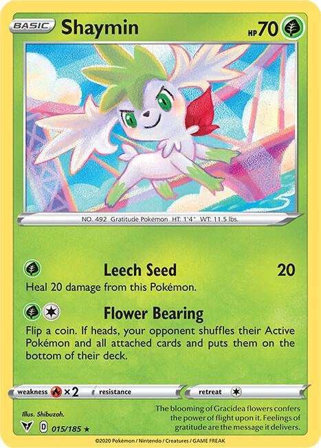 Shaymin - 015/185: Vivid Voltage