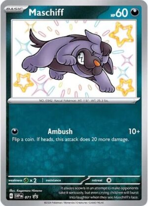 Maschiff - 071: Scarlet & Violet Promo Cards