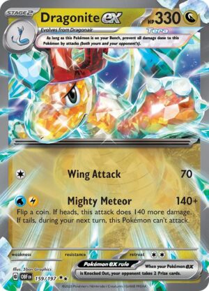 Dragonite ex - 159/197: Obsidian Flames