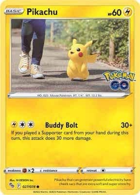 Pikachu (27) - 027/078: Pokemon GO