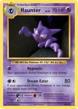 Haunter - 48/108: XY Evolutions