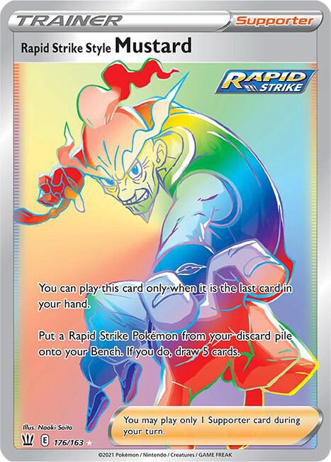Rapid Strike Style Mustard (Secret) - 176/163: Battle Styles