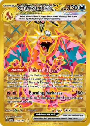Charizard ex - 228/197: Obsidian Flames