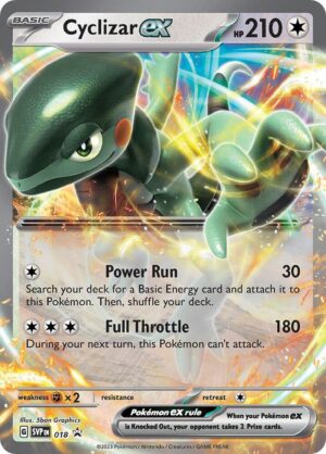 Cyclizar ex - 018: Scarlet & Violet Promo Cards