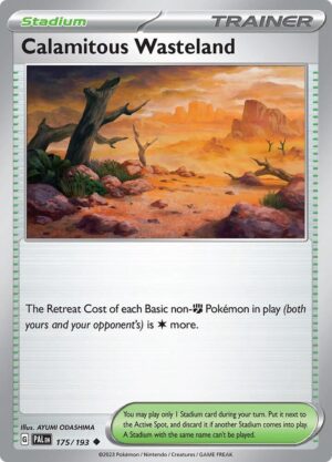Calamitous Wasteland - 175/193: Paldea Evolved