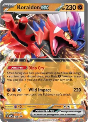 Koraidon ex - 029: Scarlet & Violet Promo Cards