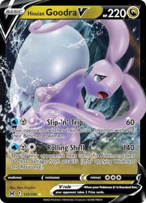 Hisuian Goodra V - 135/196: Lost Origin