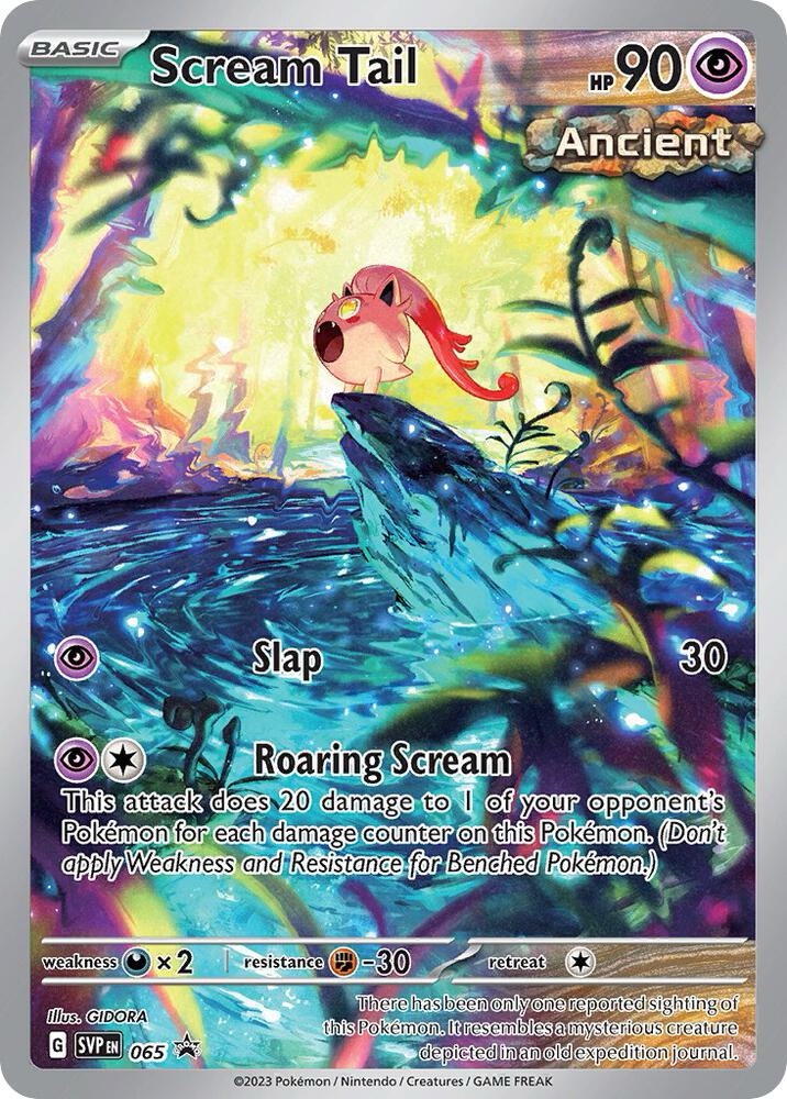 Scream Tail - 065: Scarlet & Violet Promo Cards