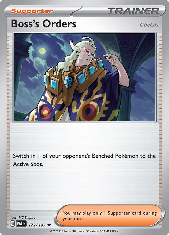 Boss's Orders - 172/193: Paldea Evolved