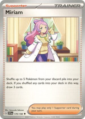 Miriam - 179/198: Scarlet & Violet Base Set