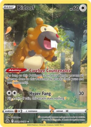 Bidoof - GG29/GG70: Crown Zenith Galarian Gallery