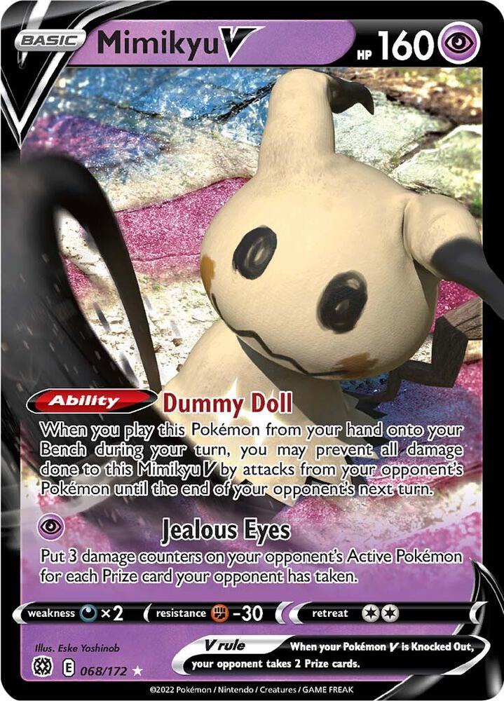 Mimikyu V - 068/172: Brilliant Stars