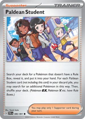 Paldean Student - 086/091 - SV: Paldean Fates