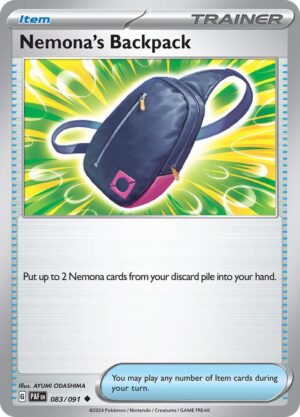 Nemona's Backpack - 083/091 : Paldean Fates