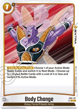 Body Change - FB01-137: Awakened Pulse
