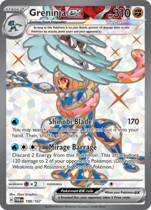Greninja ex - 198/167: Twilight Masquerade