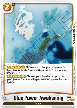 Blue Power Awakening - FB02-136: Blazing Aura