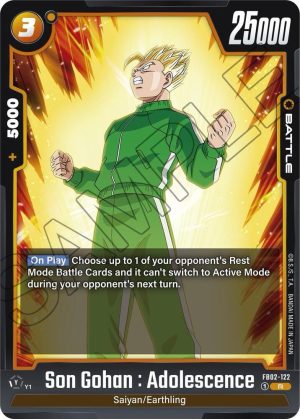 Son Gohan : Adolescence - FB02-122 - Blazing Aura