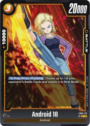 Android 18 - FB02-116 - Blazing Aura