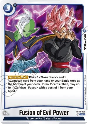 Fusion of Evil Power - FB02-066: Blazing Aura