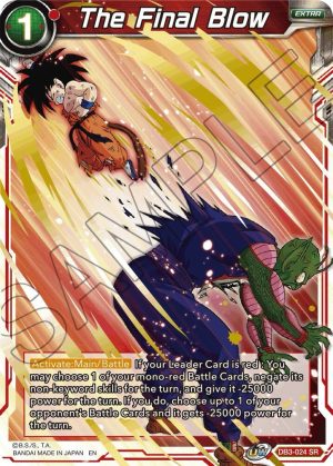The Final Blow - Draft Box 06 - DB3-024 SR : Giant Force