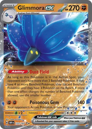 Glimmora ex - 123/197: Obsidian Flames
