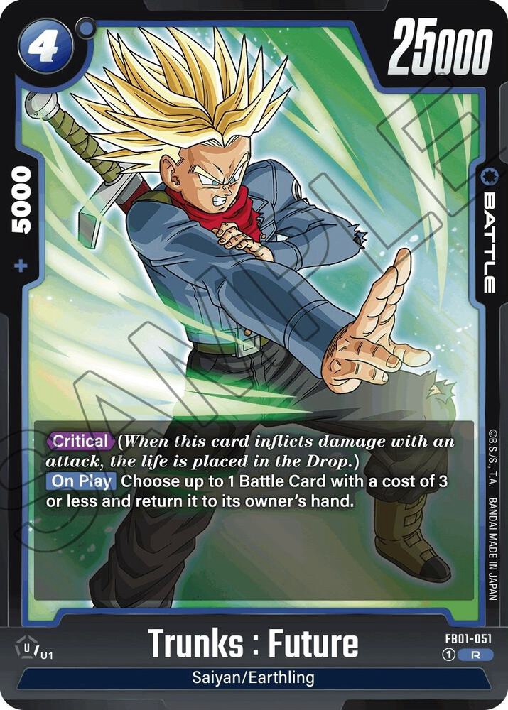 Trunks : Future - FB01-051 - Awakened Pulse