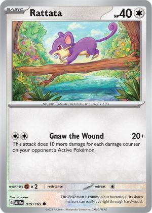 Rattata - 019/165: Scarlet & Violet 151