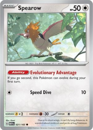 Spearow - 021/165: Scarlet & Violet 151