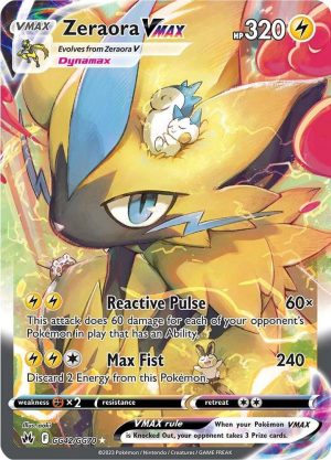 Zeraora VMAX - GG42/GG70: Crown Zenith: Galarian Gallery