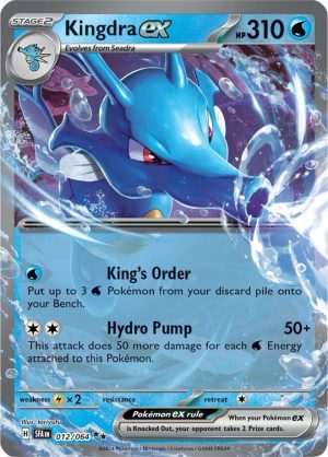 Kingdra ex - 012/064: Shrouded Fable