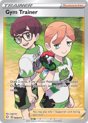 Gym Trainer (Full Art) - 068/072: Shining Fates