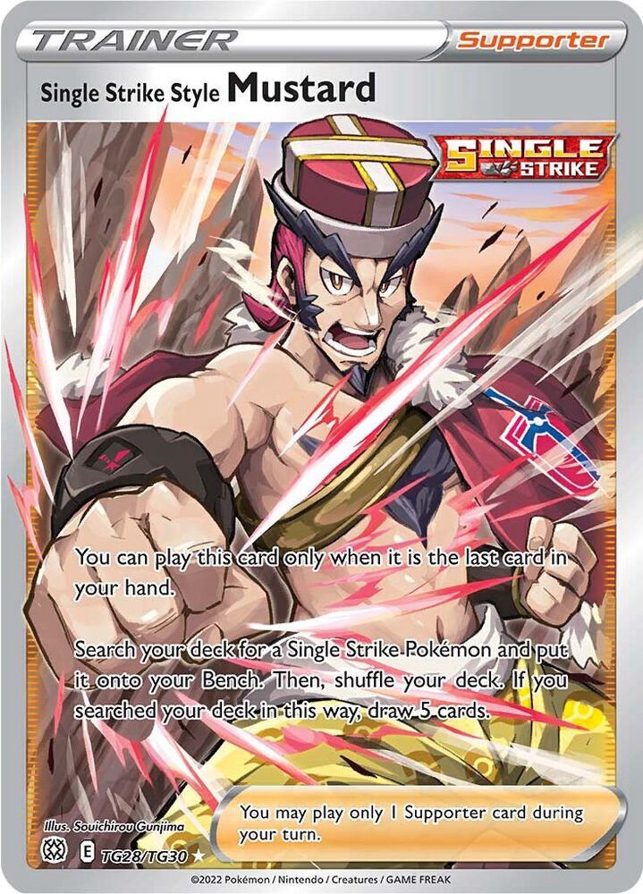 Single Strike Style Mustard - TG28/TG30: Brilliant Stars Trainer Gallery