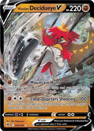 Hisuian Decidueye V - 083/189: Astral Radiance