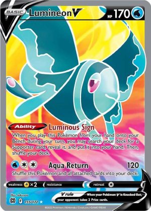Lumineon V (Full Art) - 155/172: Brilliant Stars