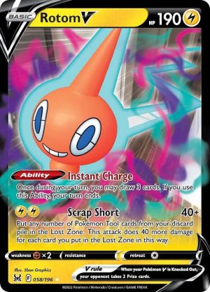 Rotom V - 058/196: Lost Origin