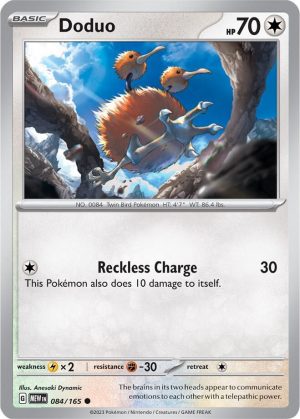 Doduo - 084/165 : Scarlet & Violet 151