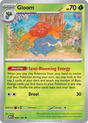 Gloom - 044/165: Scarlet & Violet 151