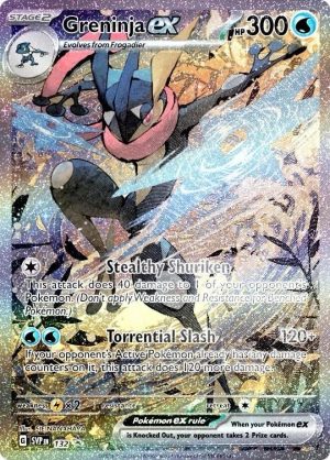 Greninja ex - 132: Scarlet & Violet Promo Cards