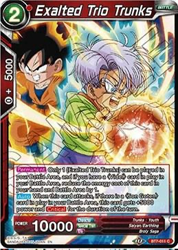Exalted Trio Trunks - BT-011 C : Assault of the Saiyans