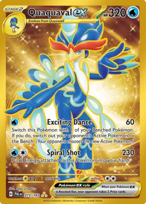 Quaquaval ex - 273/193: Paldea Evolved