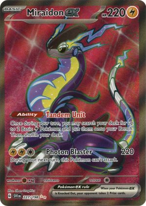 Miraidon ex - 227/198: Scarlet & Violet Base Set