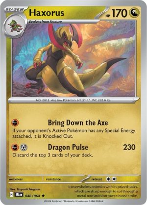 Haxorus - 046/064: Shrouded Fable