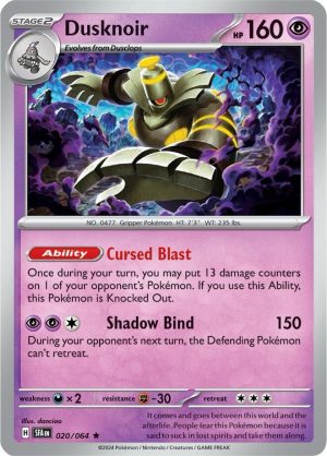 Dusknoir - 020/064: Shrouded Fable