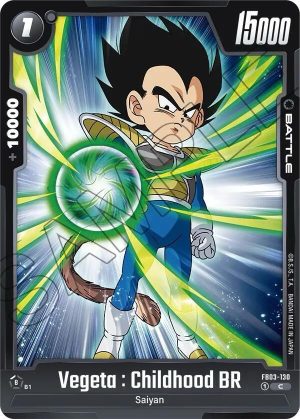 Vegeta : Childhood BR - FB03-130: Raging Roar
