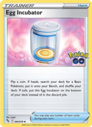 Egg Incubator - 066/078: Pokemon GO